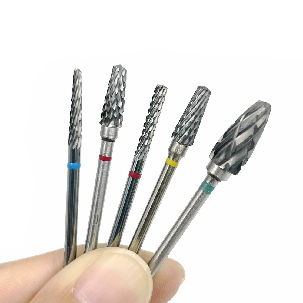 Nail Drill Machine - 10 Stil Seçimi Tungsten Karbür Tırnak