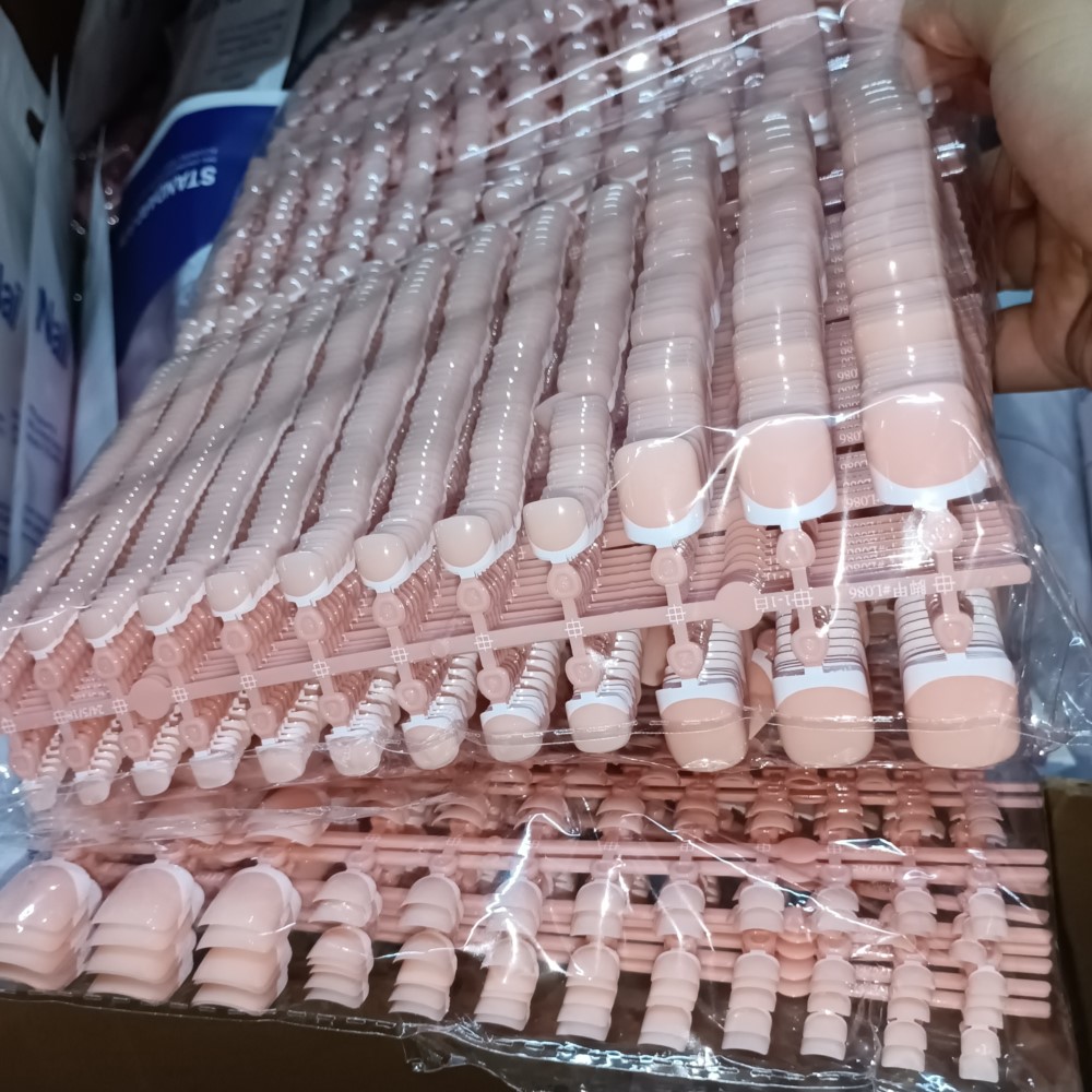 Nail Art Pink - 120 adet Kare Ayak Tırnağı İpuçları