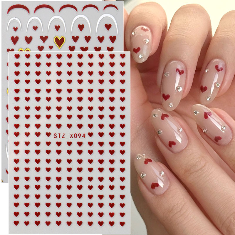 2 adet Mini Aşk Kalp Nail Art  - Nail Art Valentines Day incelemesi ve fiyatı