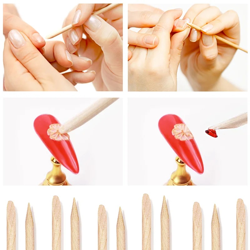10-30 adet Tırnak Eti İtici Tu - Nail Art Orange incelemesi ve fiyatı