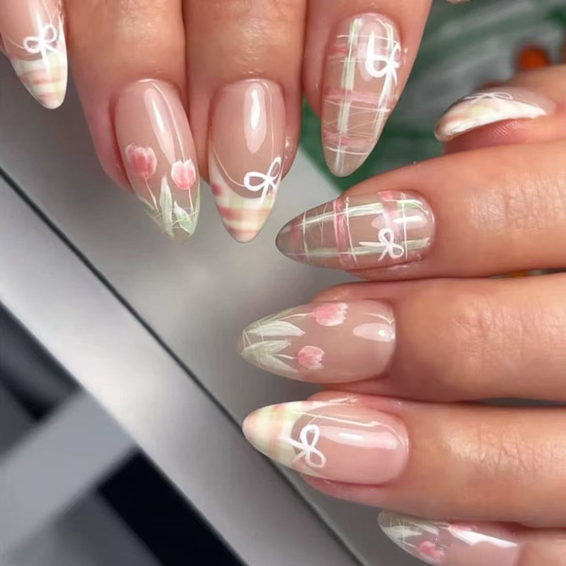 24 Adet Fiyonklu Takma Tırnak  - Nail Art Valentines Day incelemesi ve fiyatı