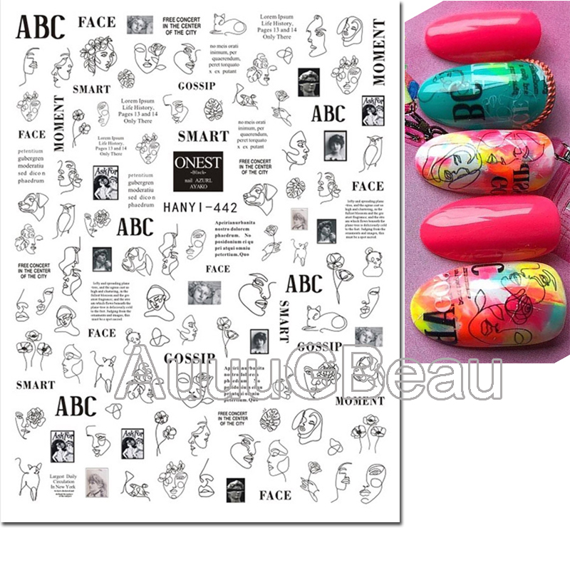 3d Nail Art Çıkartmaları Sevgi - Nail Art Valentines Day incelemesi ve fiyatı