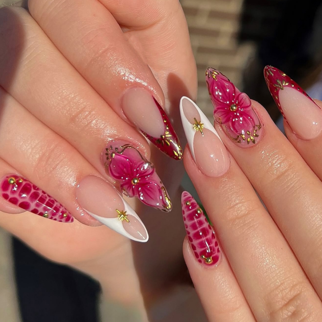 24 adet bitmiş badem şekilli t - Nail Art Pink incelemesi ve fiyatı