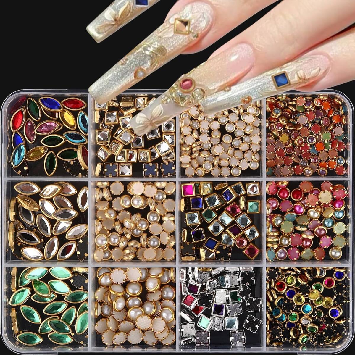 1 kutu hafif lüks parlak tırna - Nail Art Valentines Day incelemesi ve fiyatı