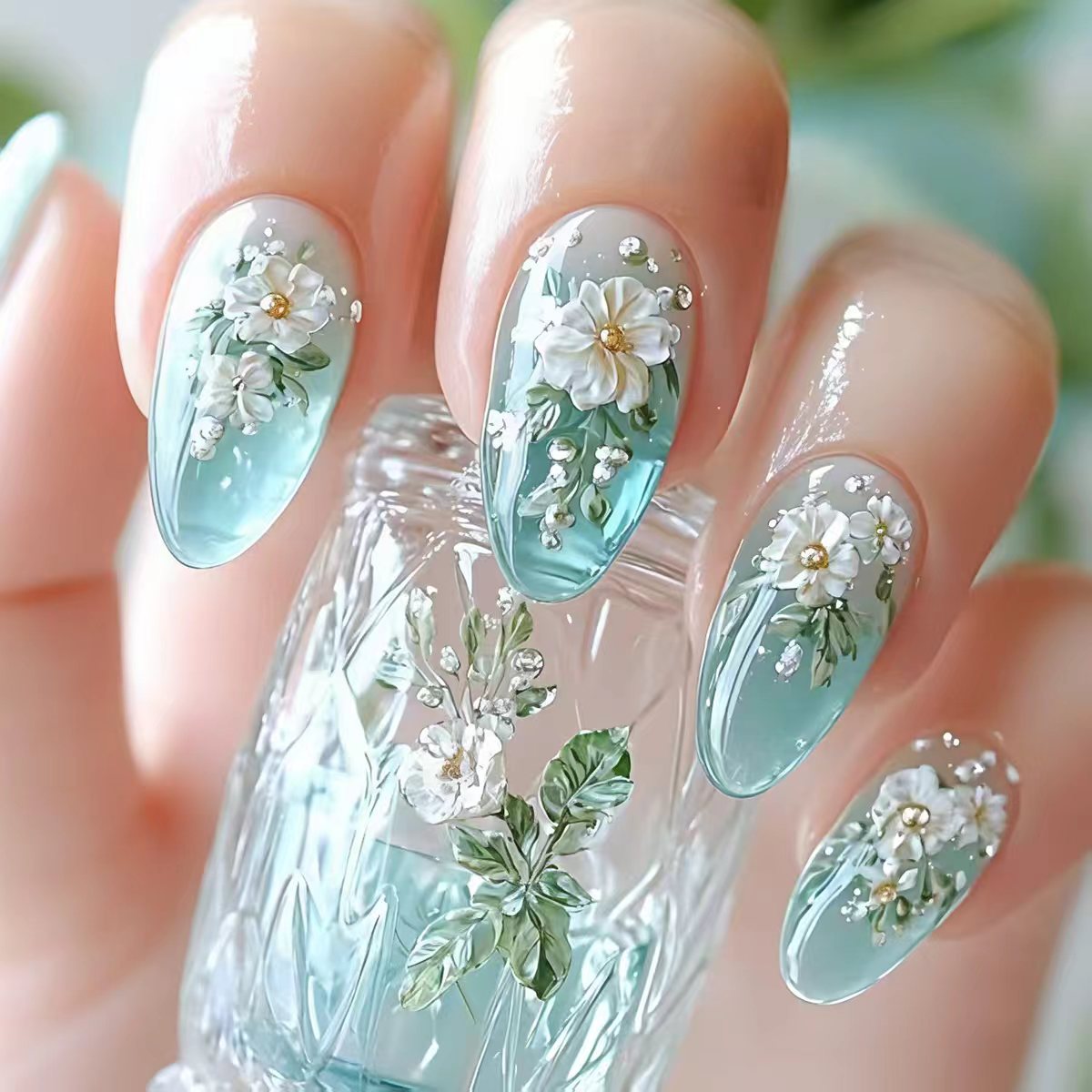 Kadınlar ve kızlar için orta b - Nail Art Press On incelemesi ve fiyatı