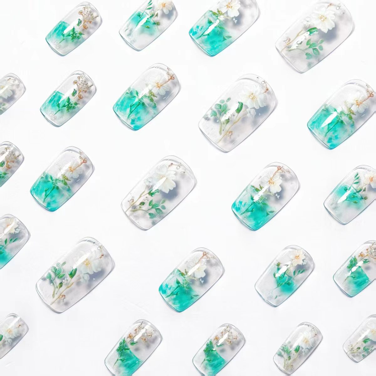 Kadınlar ve kızlar için orta b - Nail Art Press On incelemesi ve fiyatı