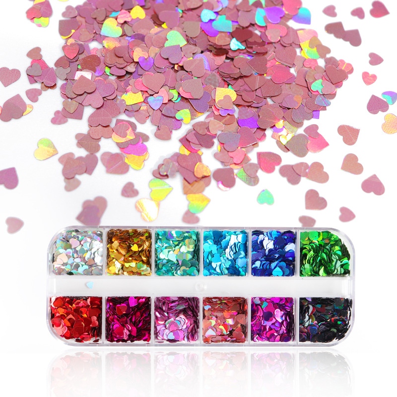 Mix renk floresan kelebek Glit - Nail Art Ombre incelemesi ve fiyatı