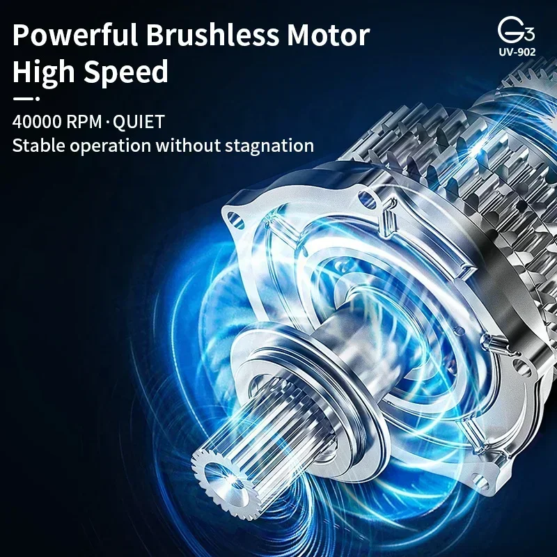 Oxxi UV G3 40000 rpm Fırçasız  - Nail Drill Machine incelemesi ve fiyatı