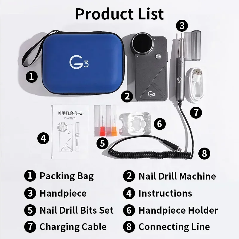 Oxxi UV G3 40000 rpm Fırçasız  - Nail Drill Machine incelemesi ve fiyatı